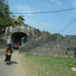 ゴールへ道中　マータラ、ここにも植民地時代の砦が残っている