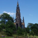 スコット・モニュメント　スコットランドの文豪、ウォルター・スコットを記念して建てられた。