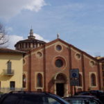 サンタ・マリア・デッレ・グラツィエ教会　 ホーム 最後の晩餐は旧修道院にある、教会の建築様式はファサードはゴッシク、クーポラと後陣はルネッサンス様式。