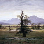 旧ナショナルギャラリー　フリードリッヒ、孤独な大木