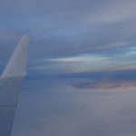 ウユニ　上空から眺めるウユニ塩湖