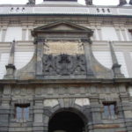 プラハ城　第１の中庭と第２の中庭を結ぶマチアス門