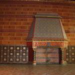 三部会の間　暖炉、豪華な装飾は１９世紀のもの