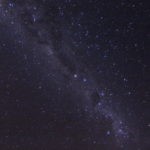 ウユニ塩湖の星空　天の川がクッキリと写ってきた