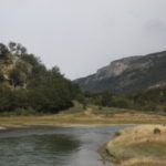 ラパタイア川　絵のように美しい牧歌的な風景