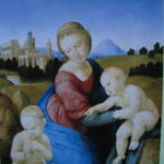 国立西洋美術館　ラファエロ、幼いヨハネと聖母子