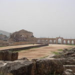 ジェラシュ遺跡　競技場、ショウーが始まっている