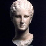 ニュー・カールスベア美術館　若い女性の頭部像
