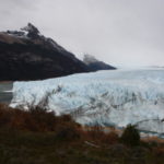 モレノ氷河　第１展望台から南側を見る