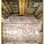 ラムセス６世の墓　玄室の奥の壁、アケル書