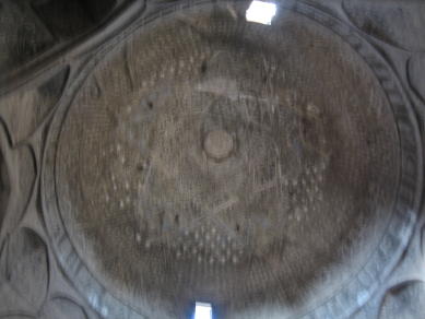 ジャーメ・モスク 南礼拝堂ドームの天井