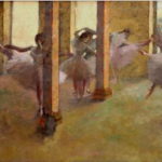 ニュー・カールスベア美術館　ドガ、休憩室でのダンスの練習