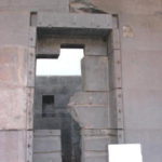 コリカンチャ　星の神殿の窓、スペイン人が破壊した