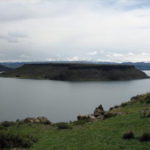 シルスタニ遺跡　ウマヨ湖、標高４０００ｍの静かな佇まい