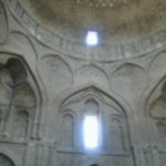 ジャーメ・モスク　南礼拝堂ドームの壁と天井