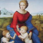 美術史美術館　ラファエロ、草原の聖母