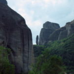 メテオラの奇岩　この風景が１番のお気にいり