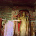 第２窟　第２窟の本尊、仏陀立像