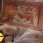 ブレッド城　礼拝堂の壁、天井画、ピエタ？