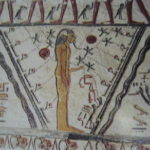 ラムセス６世の墓　豊穣のシンボルである勃起した男根を持つ神、時間を擬人化した１２の女神と結ばれ太陽を再生する