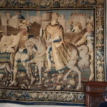 給仕の間　ル・ブランの下絵のもとずいて１７世紀に王立工場で織られたタペストリー