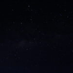 ウユニ塩湖の星空　星空が美しい