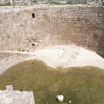 アンマン城砦　雨水を溜める大貯水槽、アクロポリスの１番の問題は水の確保であった