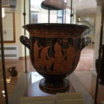 州立考古学博物館　赤絵の壷