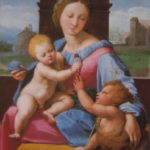 ラファエロ　聖母子と幼い洗礼者