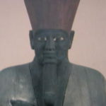 カイロ博物館　中王国時代のメンチヘテプ２世坐像