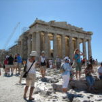 アクロポリス パルテノン神殿、プロピュライアを潜るとこの偉容が目にはいる