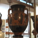 州立考古学博物館　黒絵の壷