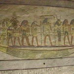 ラムセス９世の墓　ラーの船に乗って神々が夜の航海をする