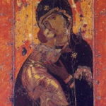 イコン　ウラジミールの聖母