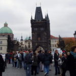 カレル橋　カレル橋、旧市街門塔