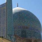 イマームモスク　中央礼拝堂、拡大図