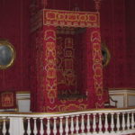 王の寝室　現在の展示は、１８世紀サックスク元帥時代の情報により復元した