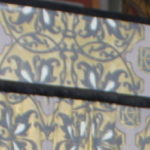 王妃の居室　天蓋にもアンリ２世のＨとカトリーヌのＣを組み合わせた文様が見られる