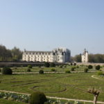 ディアーヌ・ポワティエの庭園　庭園よりシュノンソー城を望む、説明はいらない