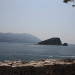 ブドヴァ観光　城壁からアドリア海を眺める