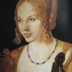 美術史美術館　デューラー、ヴェネチアの若い貴婦人の肖像