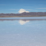 ウユニ塩湖　水鏡をもう１枚
