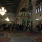ウマイヤドモスク　洗礼者ヨハネの首が安置されていると言われるガラス張りの霊廟