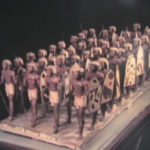 カイロ博物館　エジプト人槍兵隊４０人の行進