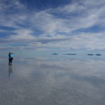 ウユニ塩湖　天空の水鏡