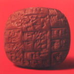 ダマスカス国立博物館　マリ、楔形文字粘土板