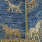 ペルガモン博物館　イシュタル門の角壁