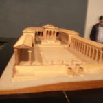 コニンブリガ遺跡　博物館、フォーラムの復元模型