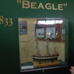 船舶博物館・船舶模型　ビーグル号、イギリス海軍の調査船。２回目の１８３２年の航海の時、ダーウィンが乗船した
