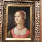 グルベンキアン美術館　メニコ・ガーランダイオ、若い婦人の肖像